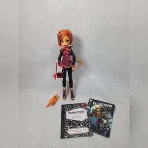 Monster High Toralei  Stripe First Wave With Purse, Journal, and Pet